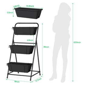 BTY stable triangle-base legs provide durable support for outdoor or indoor use.