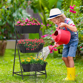 BTY stepped design ensures all plants receive sunlight efficiently.