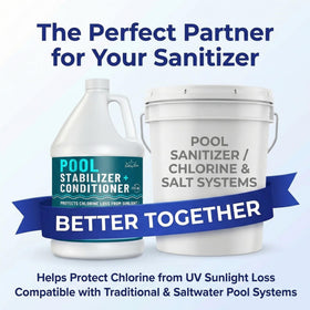 Measuring cup with BubbyShine stabilizer for accurate dosing
