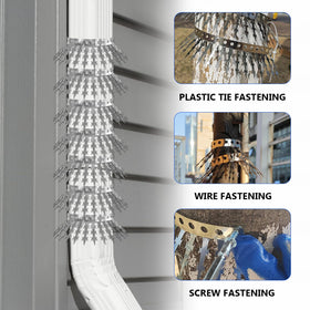 Bublador rust-resistant stainless steel construction offers outdoor durability.