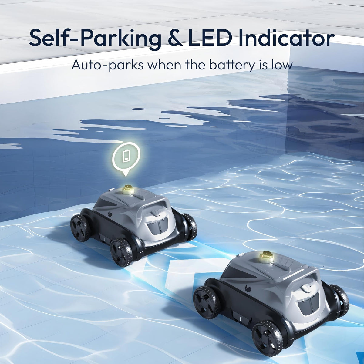 BUBLUE B10P smart navigation enables easy retrieval after cleaning