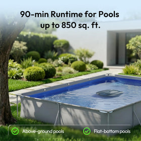 Bubot 300P ideal for above-ground pools up to 850 sq ft