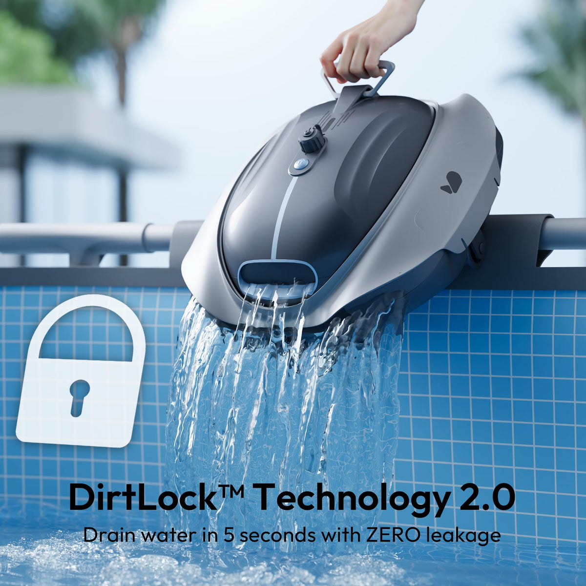 Bubot 300P DirtLock 2.0 keeps debris contained during removal