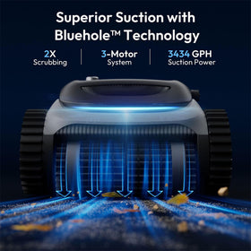 BUBLUE Bubot 700 side view showing compact cordless design