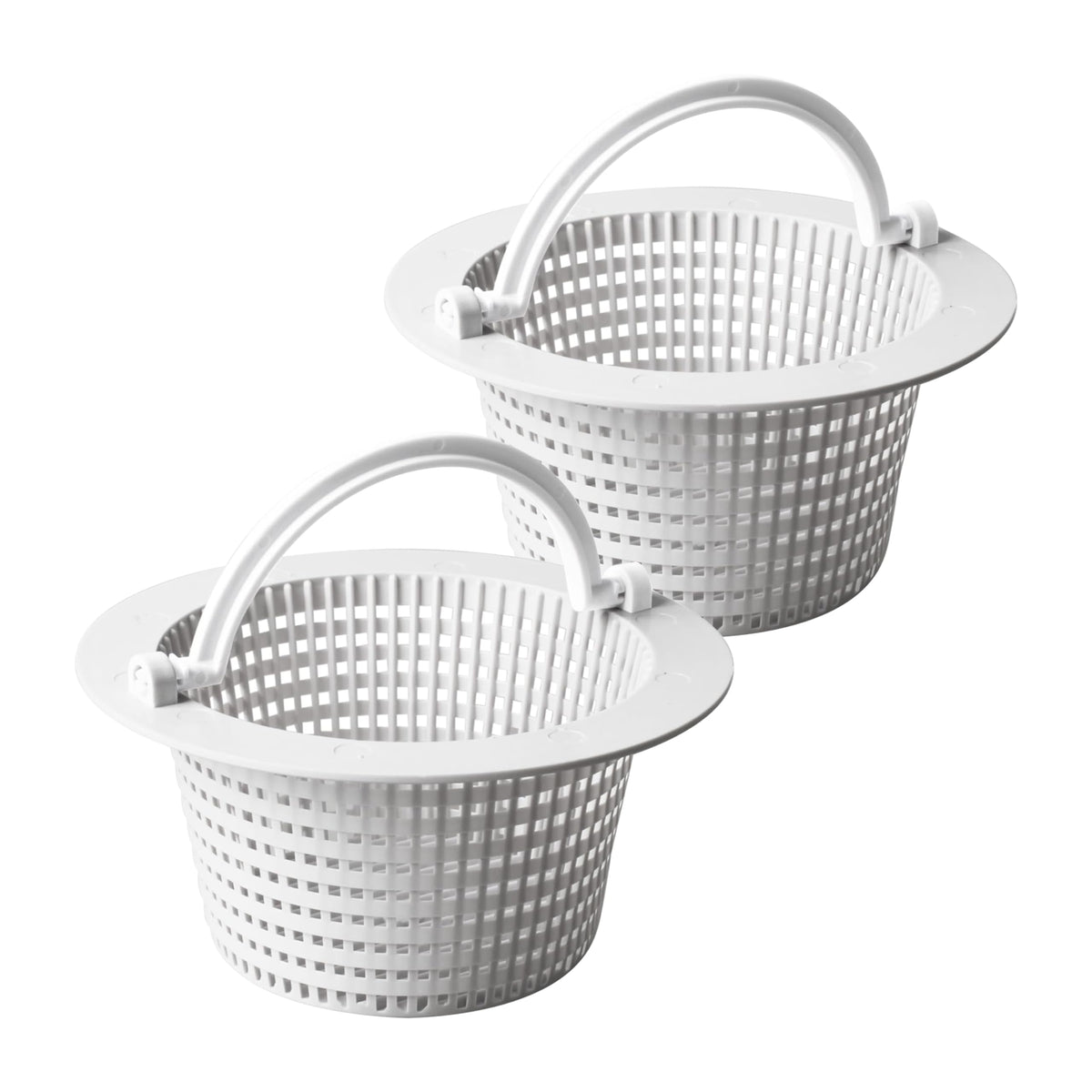 Buccilly 513330 skimmer basket exterior view, compact design for quick debris removal