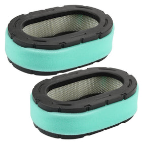 Buckbock air filter for Kohler 7000 series with engine nearby showing airflow benefit