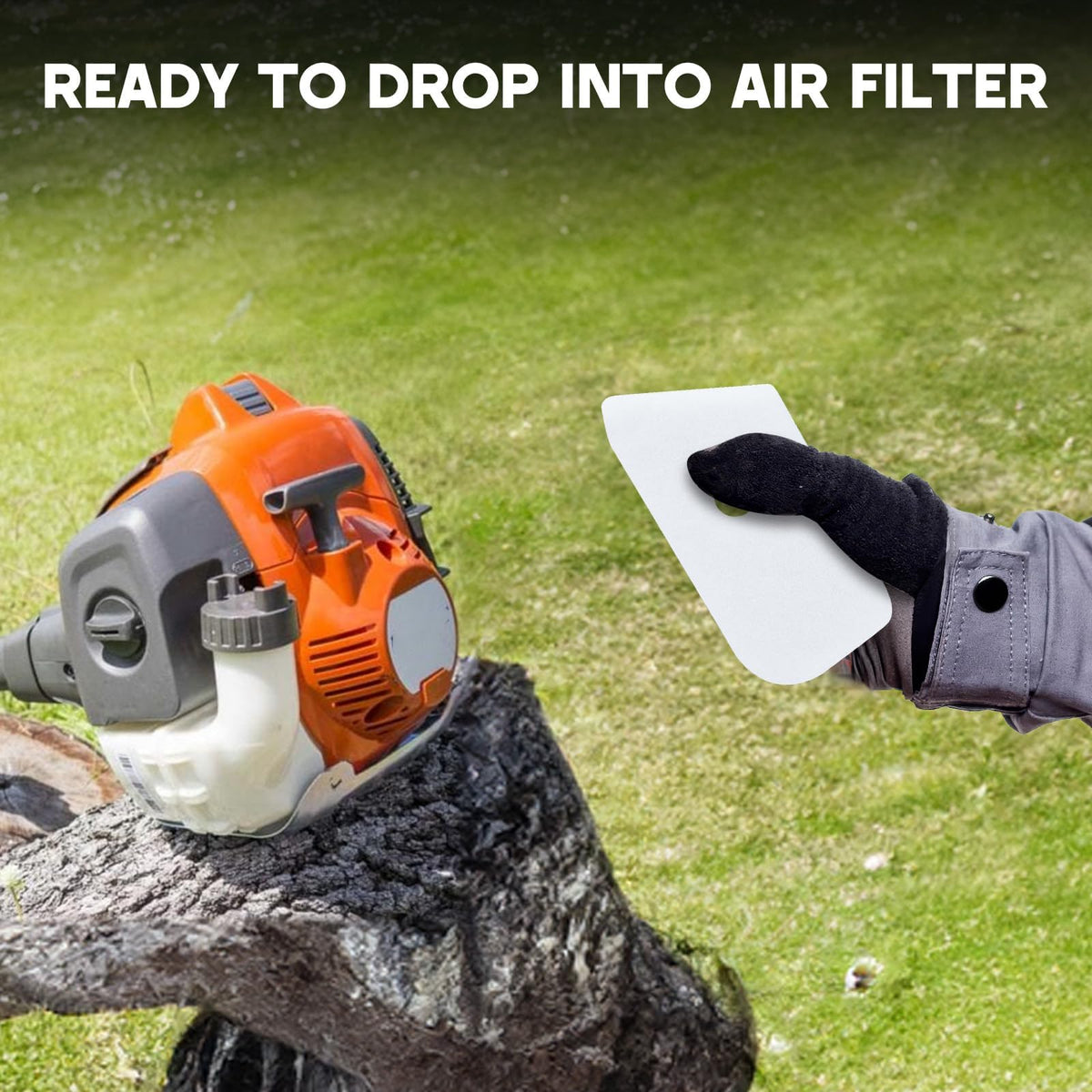 Buckbock 3-pack air filter and spark plug for Husqvarna supports easy upkeep