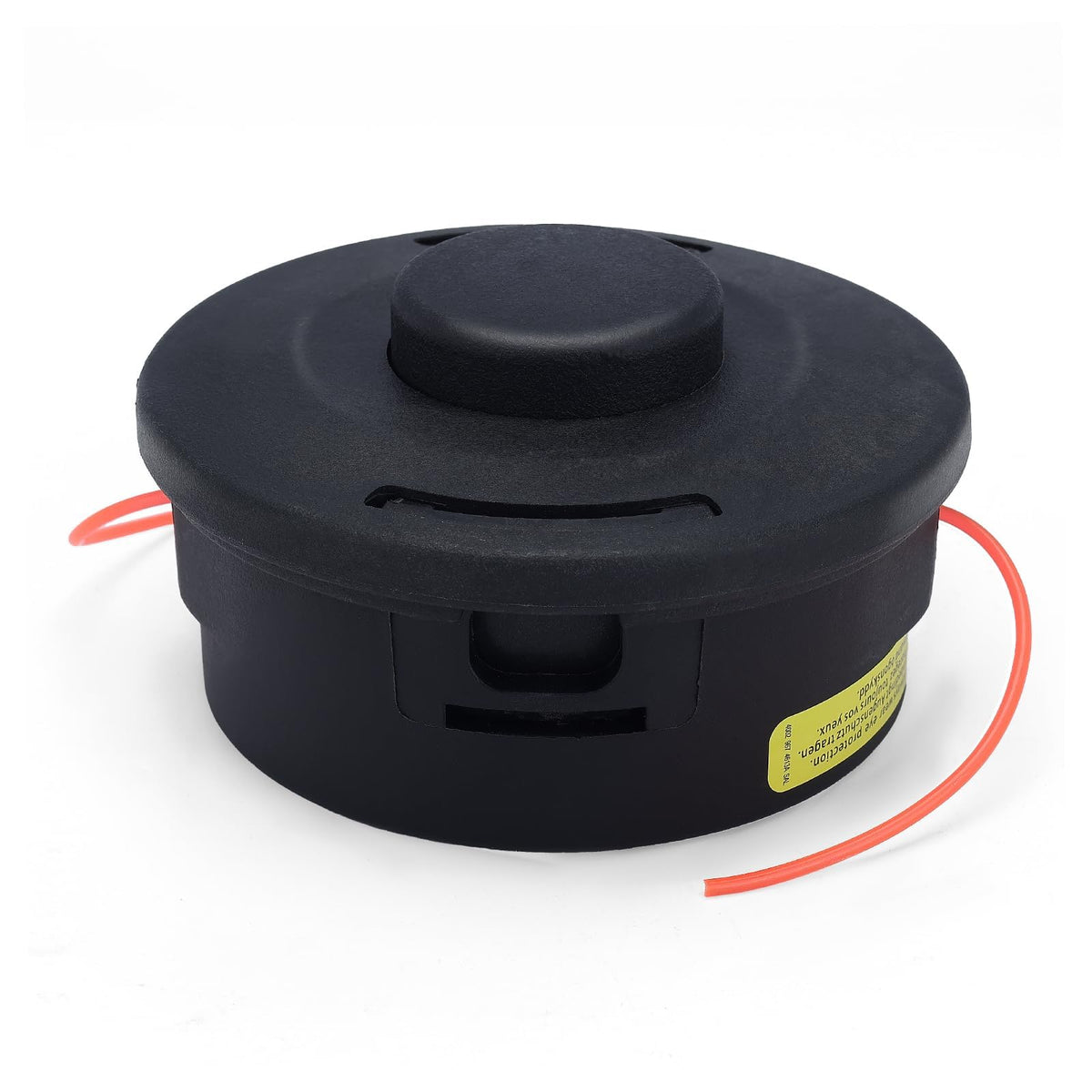 Buckbock AutoCut 25-2 trimmer head assembly for Stihl, effortless line feeding.