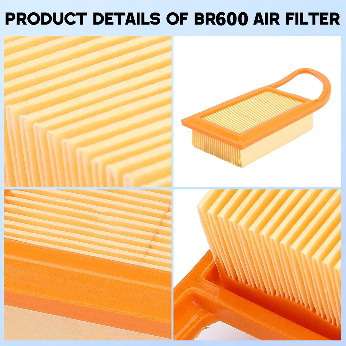 Product contents display the complete maintenance kit for BR600.