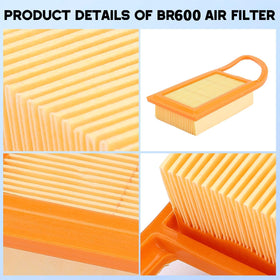 Product contents display the complete maintenance kit for BR600.