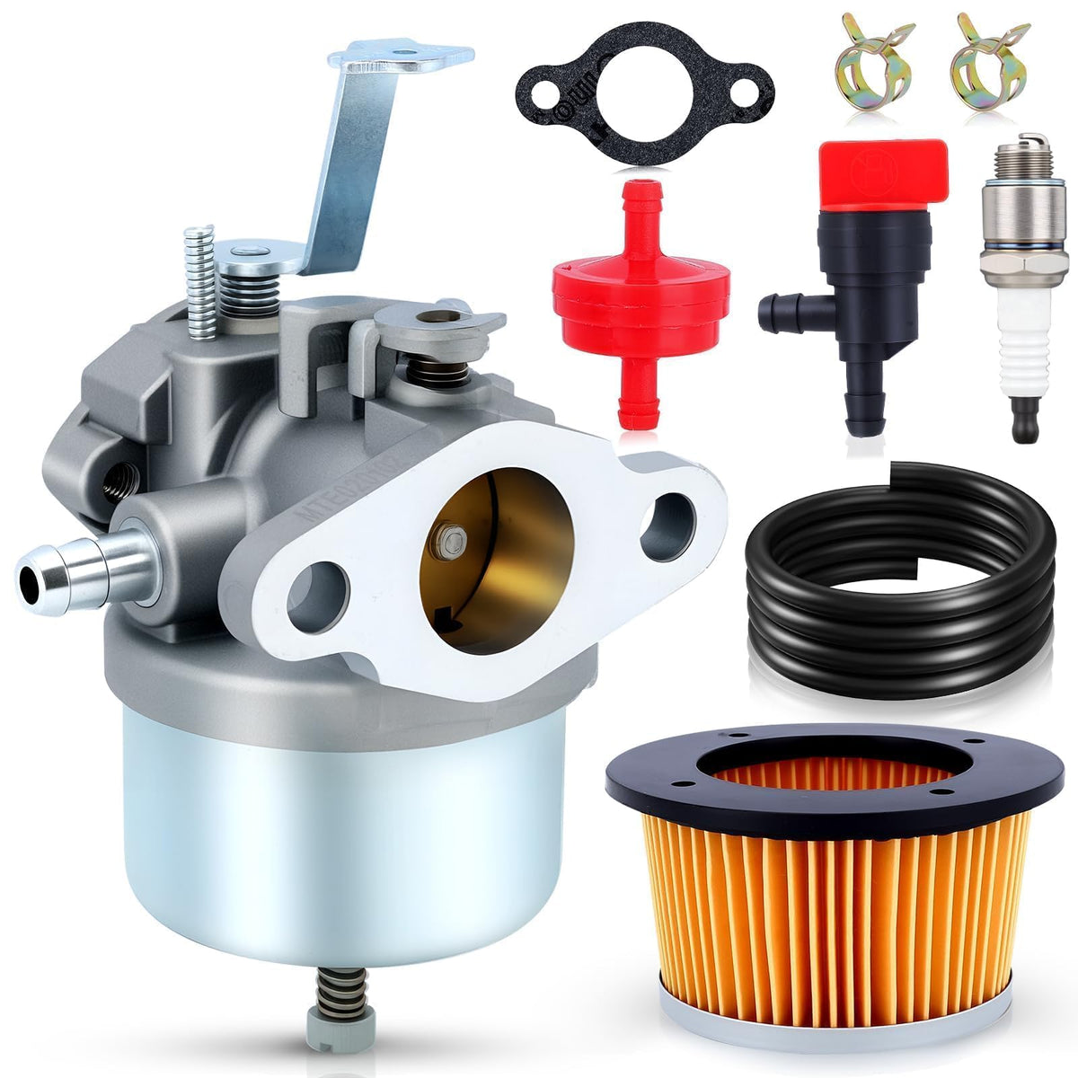 Buckbock H60 carburetor assembly for Tecumseh engine starts reliably