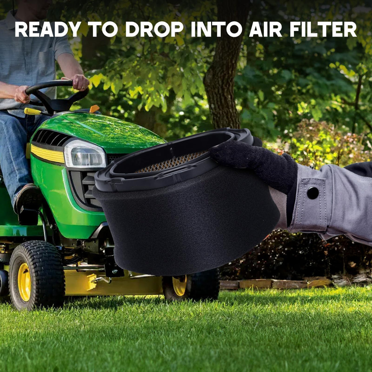 Buckbock oil filter 27-micron ensures clean oil for cooler engine operation