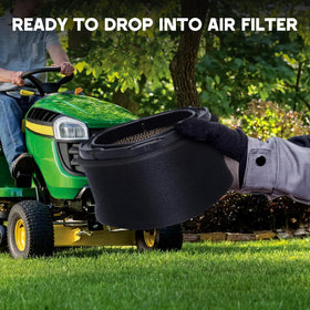 Buckbock oil filter 27-micron ensures clean oil for cooler engine operation