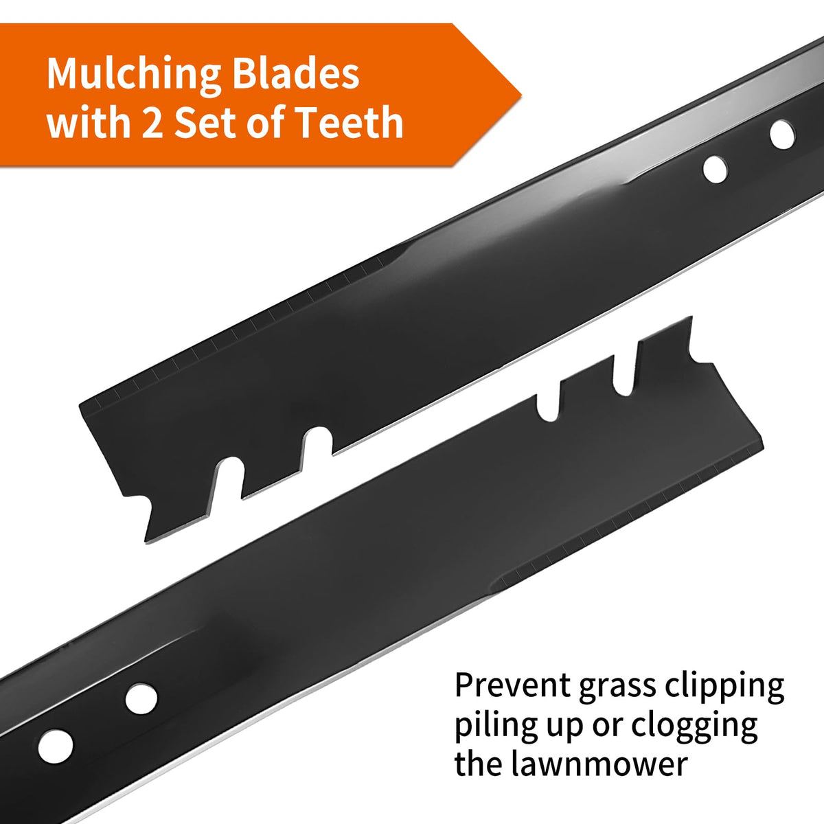 Budrash 131-4547-03 blade installed on Toro mower deck demonstrating clipping circulation