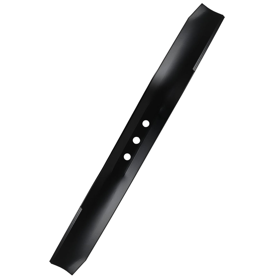 budrash 131-4547-03 mower blade closeup, Toro compatibility for clean, balanced cuts.