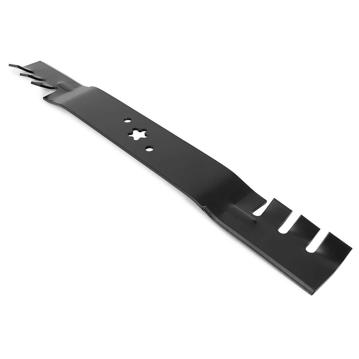 Budrash 22in mulching blade for Husqvarna HU700H improves mulch distribution