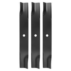 Budrash 601124 blade angle view highlighting high lift for clean, even mowing