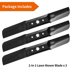 Budrash 742-05056a blade assembly compatible with multiple mower models.