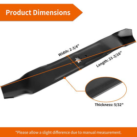 Budrash 942-04308 mulching blade for Craftsman and Troy-Bilt.