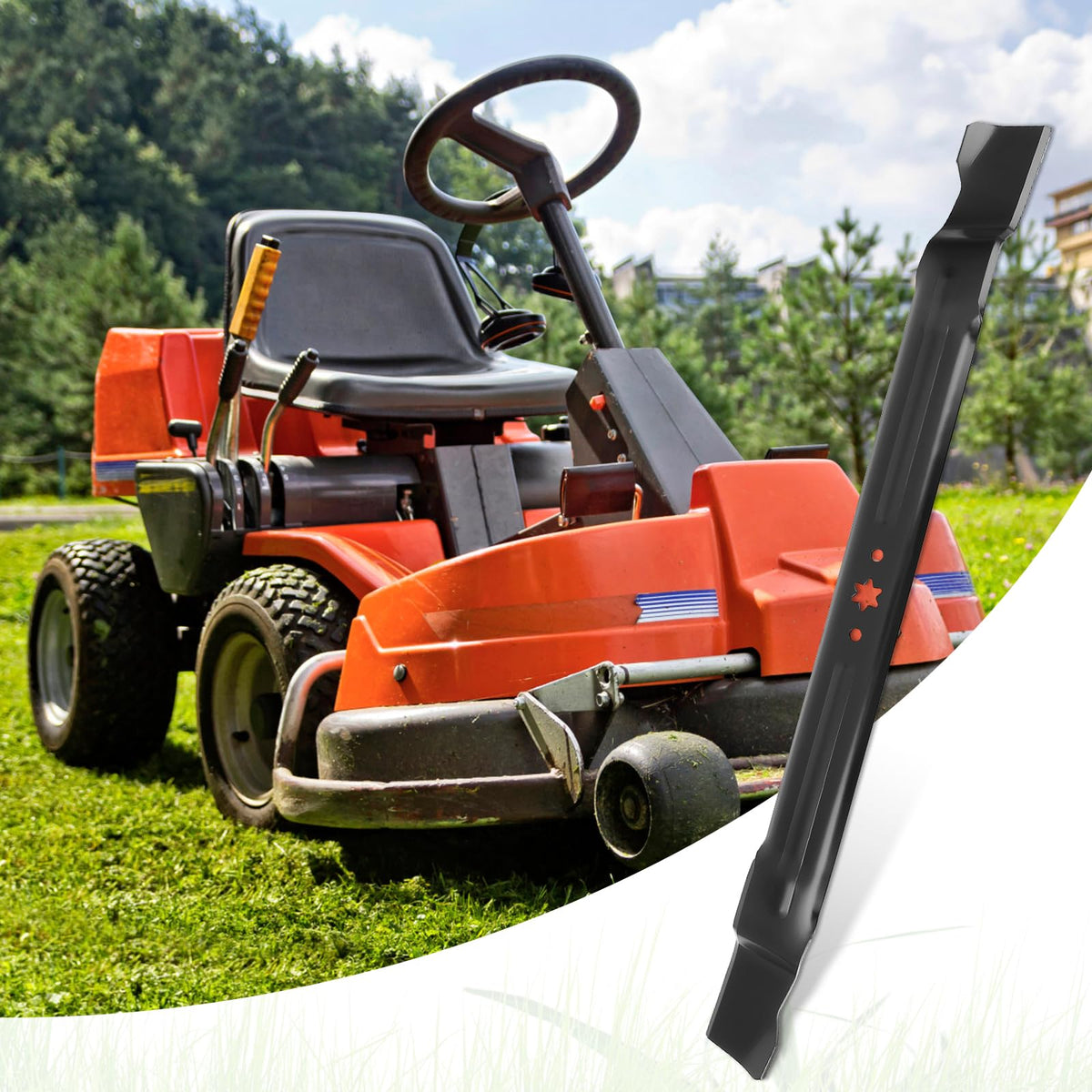 Budrash 942-04385 compatibility guide highlights broad mower model support.