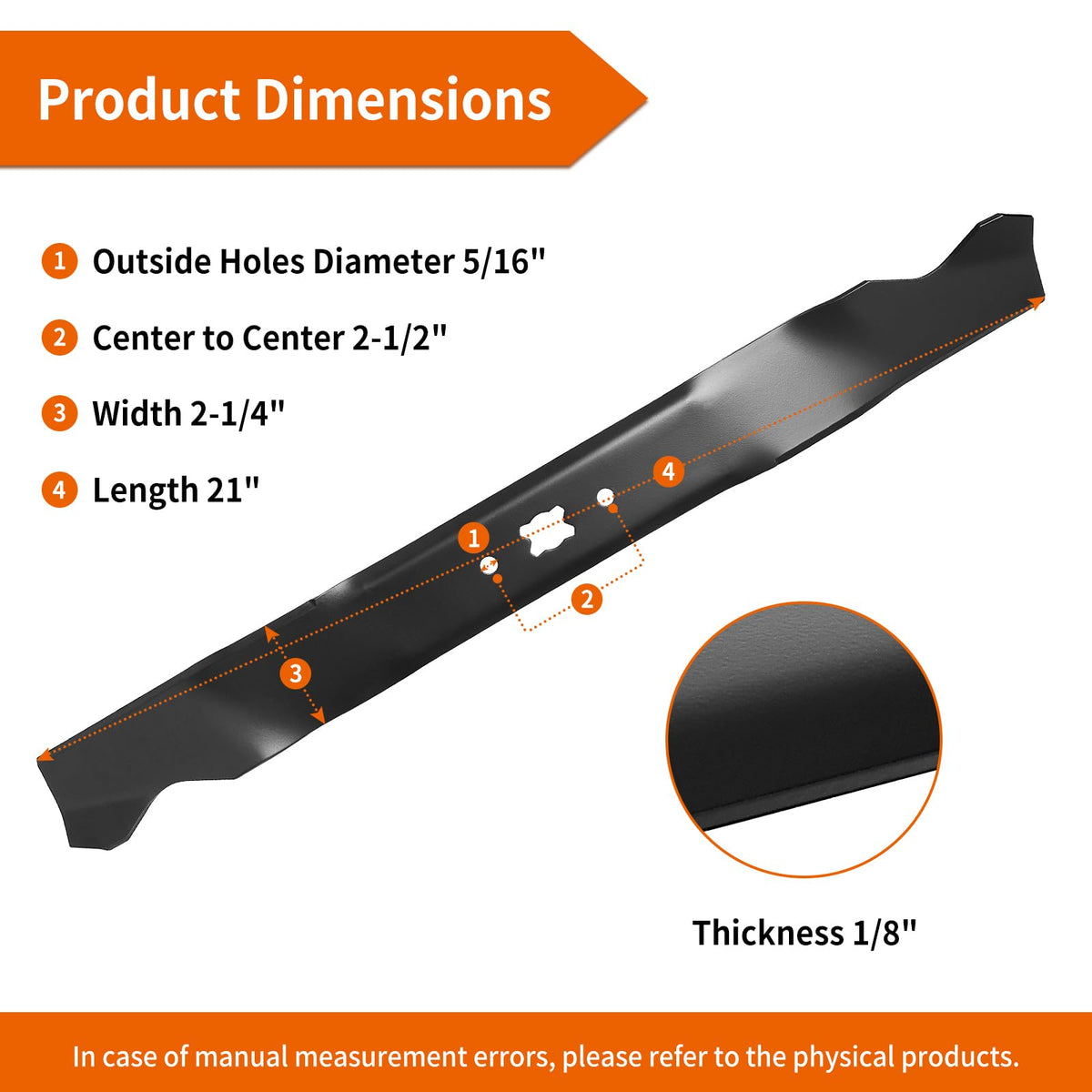 Budrash 942-0741A 3-in-1 mower blade improves bagging, discharge, and mulch performance.