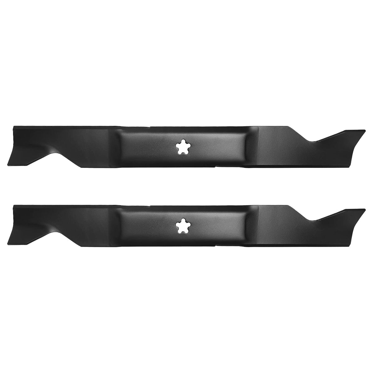 Budrash bagging-friendly blades help clippings flow into the bag with ease.