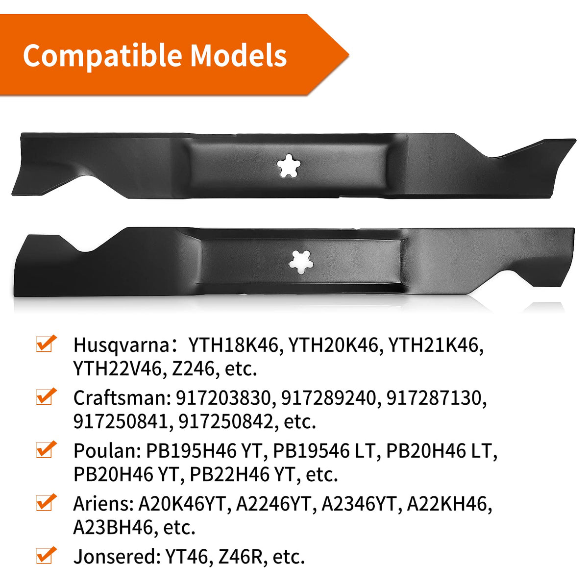 Budrash blade dimensions 22-13/16 inches by 2-3/4 inches ensure accurate fit.