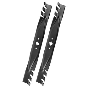 Budrash blade assembly for Cub Cadet 42-inch deck shows fit and quick installation