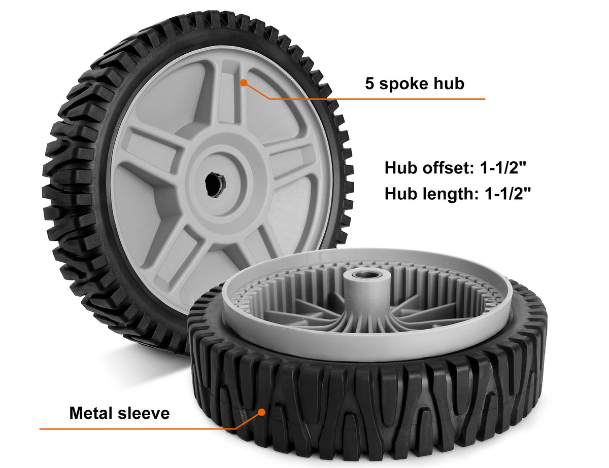 Budrash front wheel being installed with a common wrench.