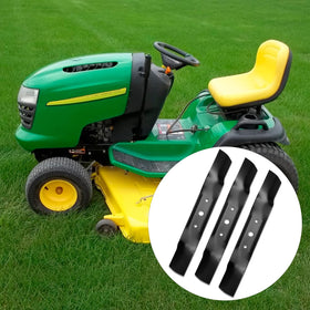 Deep-suction cutting power helps manage tall or damp grass more efficiently.
