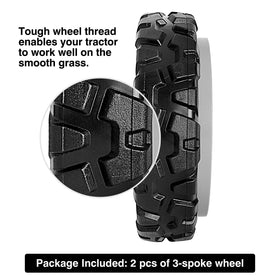 Budrash wheel features a metal gear for wear resistance and durable tread