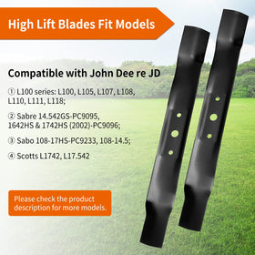 budrash sabre-1642hs-42-deck blade compatible replacement