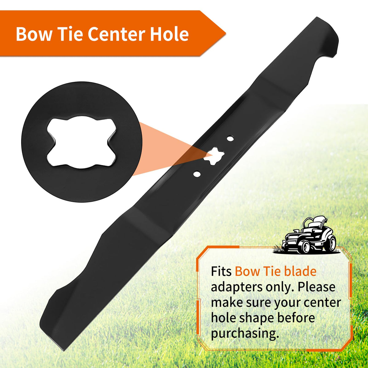 Budrash high lift blade designed for Troy-Bilt Tuff-Cut performance