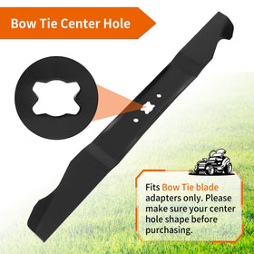 Budrash high lift blade designed for Troy-Bilt Tuff-Cut performance