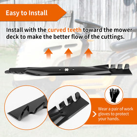 Budrash XT1-46 deck fit compatibility for Cub Cadet 46-inch decks.