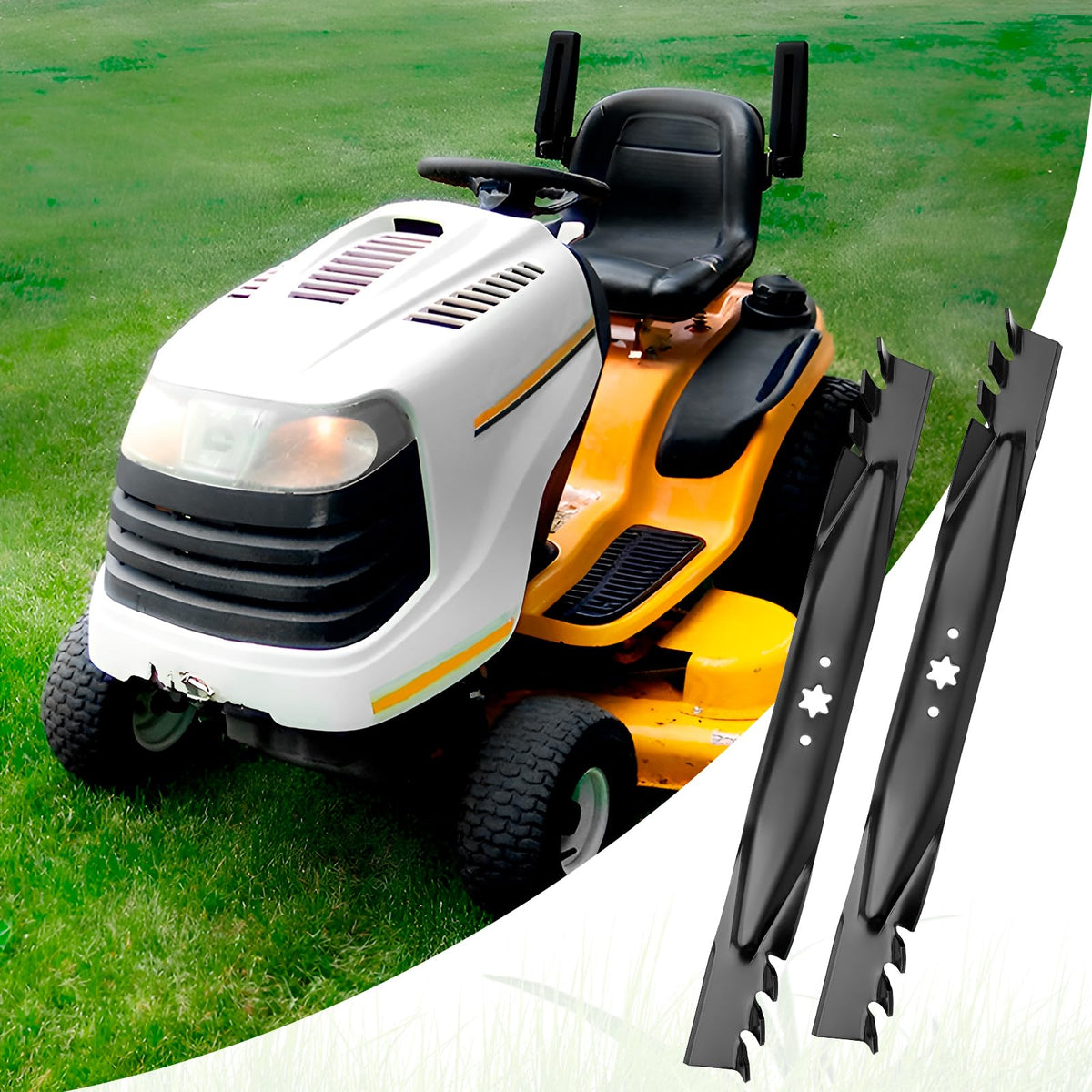 Budrash XT1-46 6-point star center hole for secure installation.
