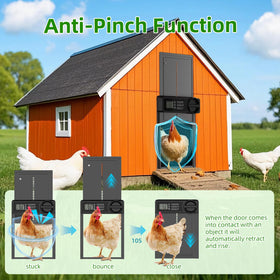 Budsom durable aluminum shell withstands weather and predators