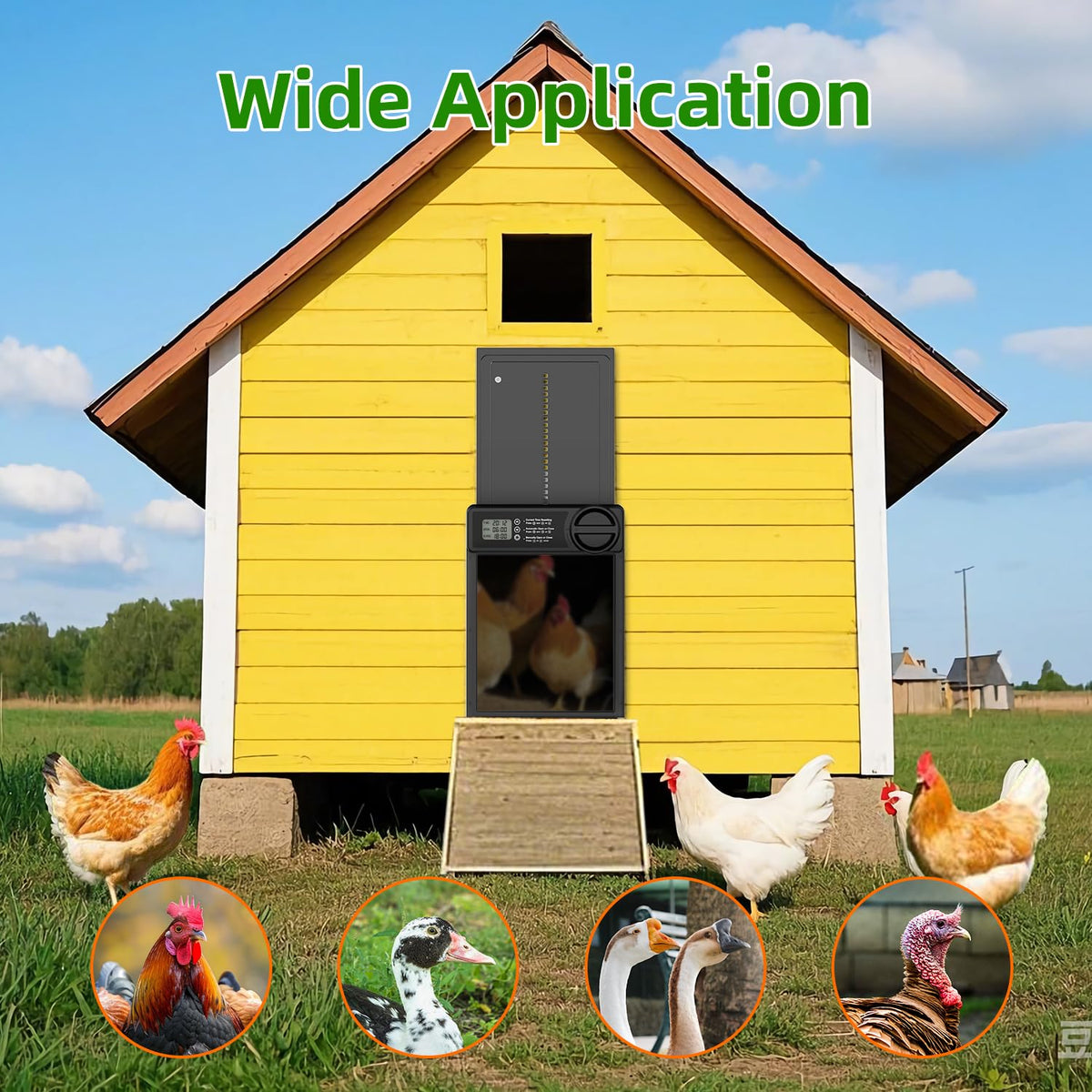 Budsom installation kit enabling quick coop setup