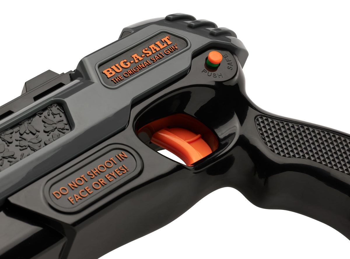 BUG-A-SALT Black Fly 3.0 cross bolt safety for safer rapid-fire.