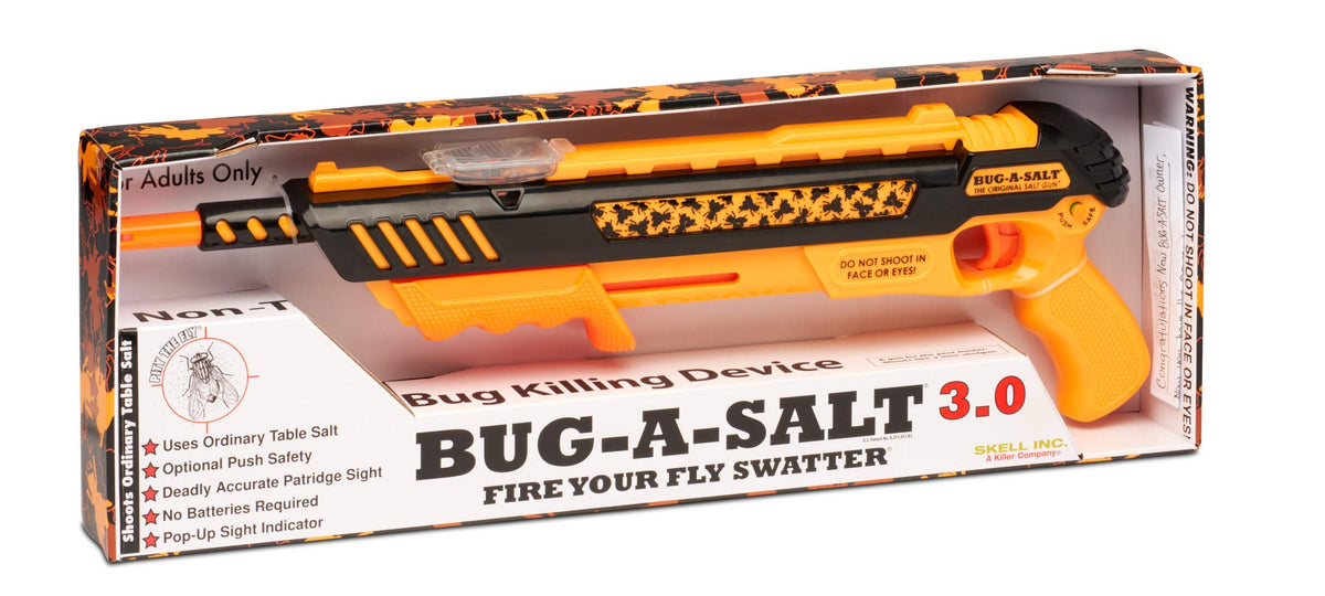 BUG-A-SALT Orange Crush 3.0 compact design for everyday handling.