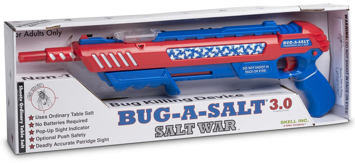 BUG-A-SALT Salt War Freedom 3.0 durable hopper supports smooth reloads.
