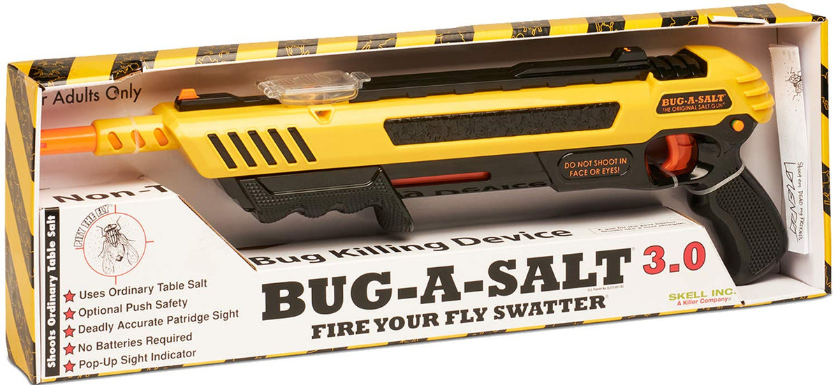 BUG-A-SALT Yellow 3.0 2-3 ft accuracy helps targeted pest control.