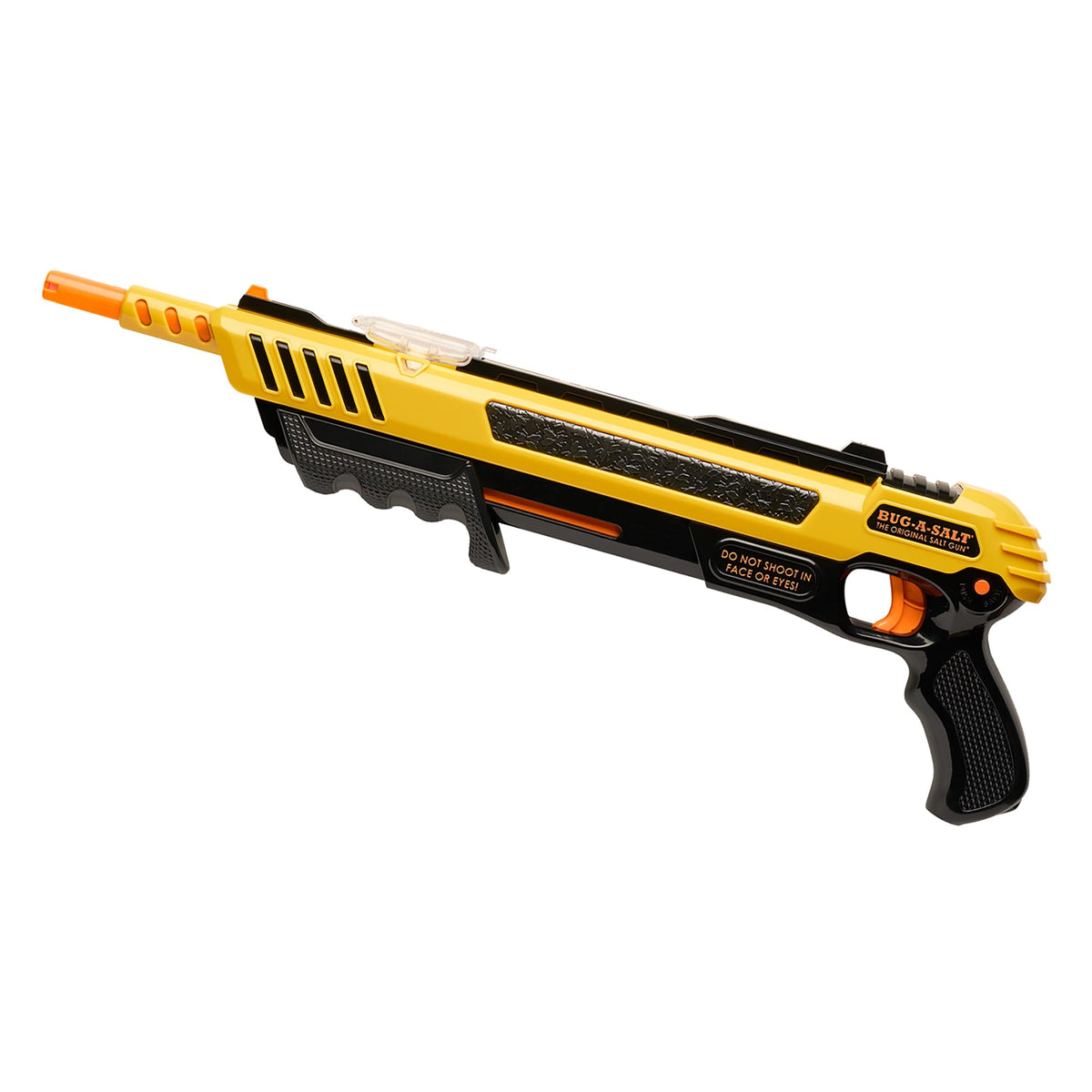 BUG-A-SALT Yellow 3.0 barrel upgrade enhances close-range accuracy.