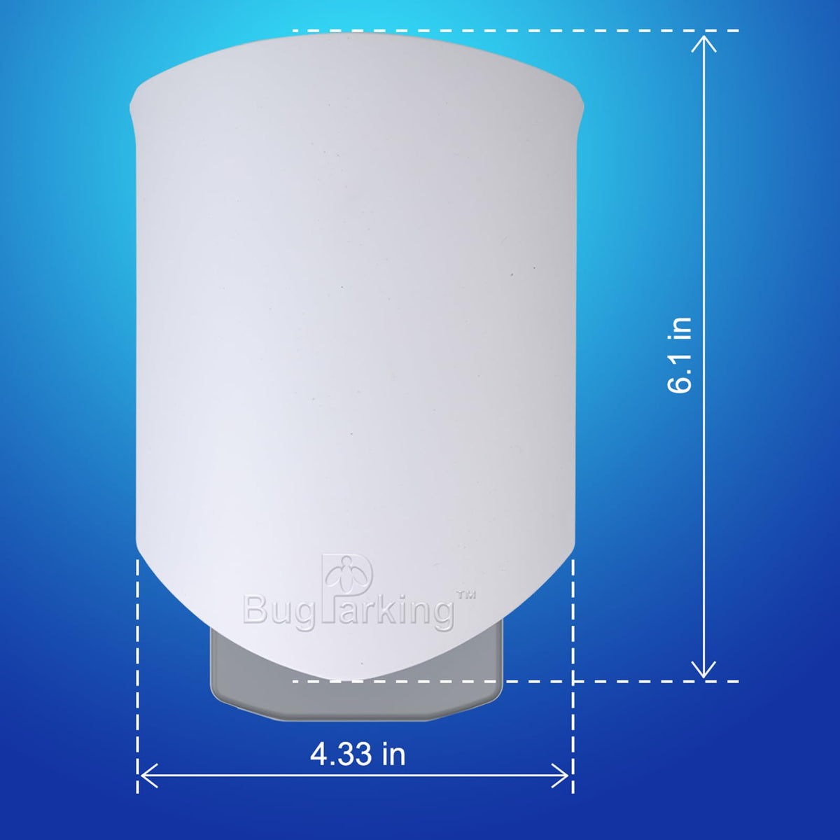 Bug Parking device in bedroom setup, quiet operation.