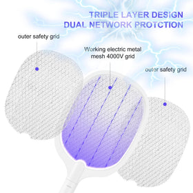Bug Parking three-layer safety mesh protects hands during use.