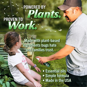 Bug Soother family outdoor use shown in backyard or campsite.