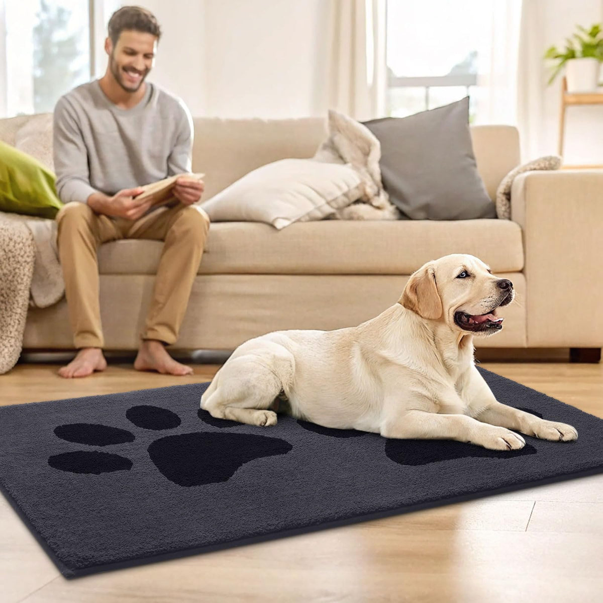 Buganda indoor-outdoor versatility for homes with pets.
