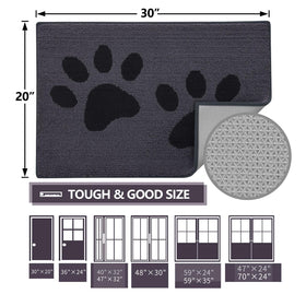 Buganda mud-trap mat keeps entryways clean and welcoming.