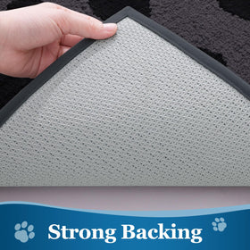 Buganda washable doormat offers easy cleaning and quick drying.