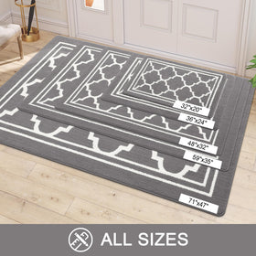 Buganda mat is durable and machine washable for easy cleaning.